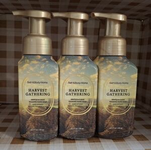Bath & Body Works Harvest Gathering Hand Soap - Yellow and Brown